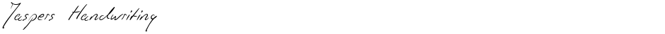 Jaspers HandwritingDemo