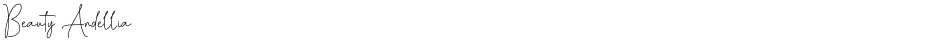 Beauty AndelliaDemo