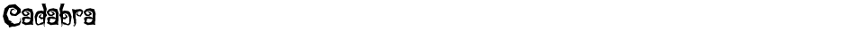 CadabraDemo