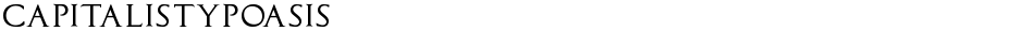 CapitalisTypOasisDemo