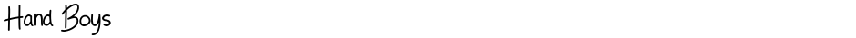 Hand BoysDemo