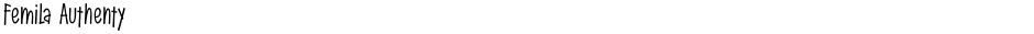 Femila AuthentyDemo