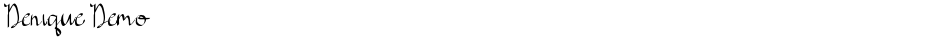 Denique DemoDemo