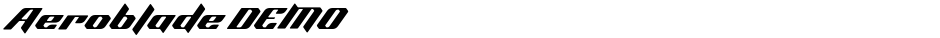 Aeroblade DEMODemo
