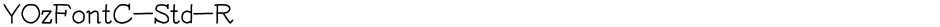 YOzFontC-Std-RDemo