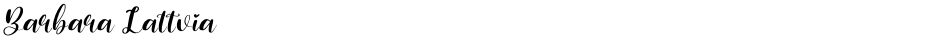 Barbara LattviaDemo