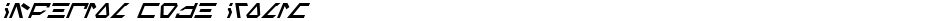 Imperial Code ItalicDemo