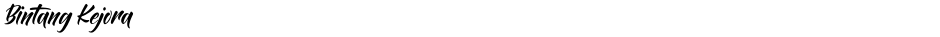 Bintang KejoraDemo