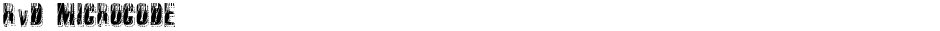 RvD_MICROCODEDemo