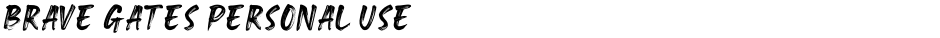 Brave Gates Personal useDemo