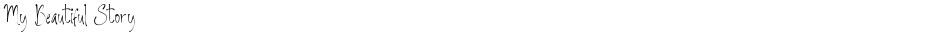 My Beautiful StoryDemo