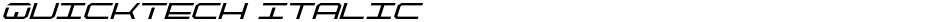 QuickTech ItalicDemo