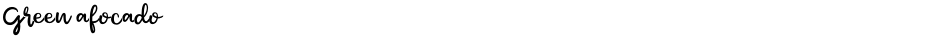 Green afocadoDemo