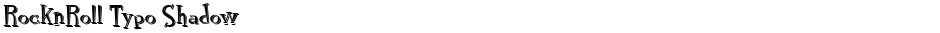 RocknRoll Typo ShadowDemo