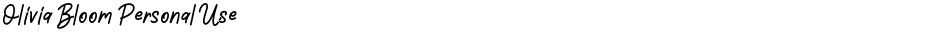 Olivia Bloom Personal UseDemo
