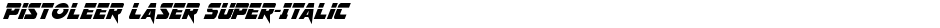Pistoleer Laser Super-ItalicDemo