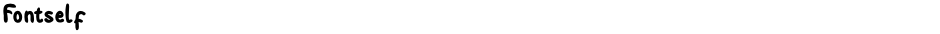 FontselfDemo