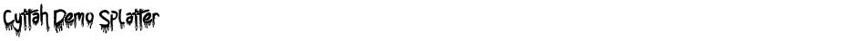Cyttah Demo SplatterDemo
