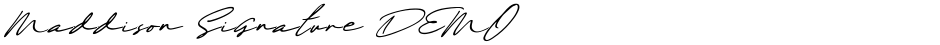 Maddison Signature DEMODemo