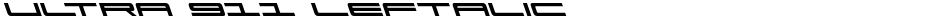 Ultra 911 LeftalicDemo