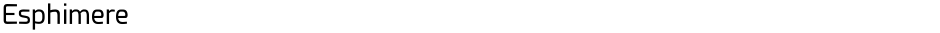 EsphimereDemo