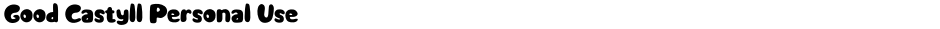 Good Castyll Personal UseDemo