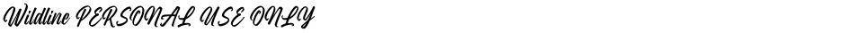 Wildline PERSONAL USE ONLYDemo