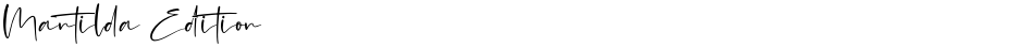 Mantilda EditionDemo