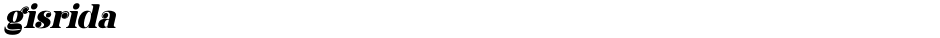 gisridaDemo