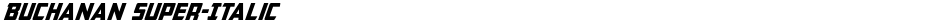 Buchanan Super-ItalicDemo