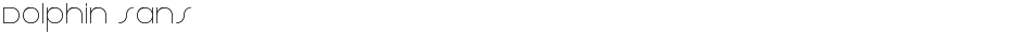 Dolphin SansDemo