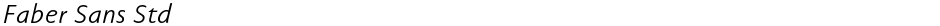 Faber Sans StdDemo