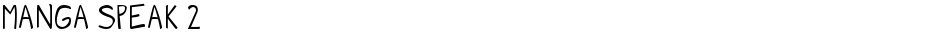 Manga speak 2Demo