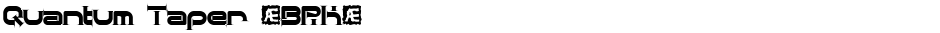 Quantum Taper (BRK)Demo