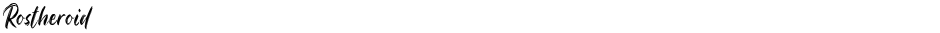 RostheroidDemo