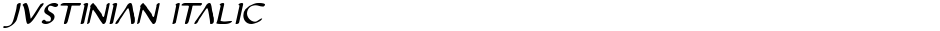 Justinian ItalicDemo