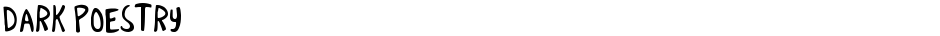 Dark PoestryDemo