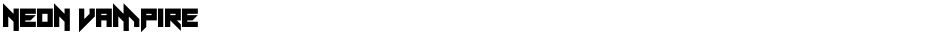 Neon VampireDemo