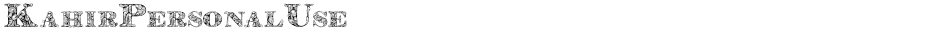KahirPersonalUseDemo
