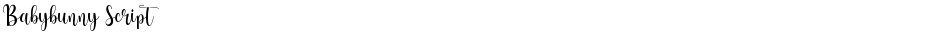 Babybunny ScriptDemo