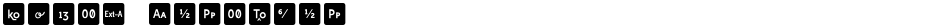 Icons OpenTypeDemo