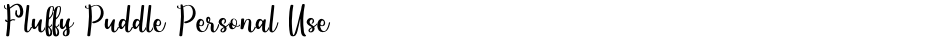 Fluffy Puddle Personal UseDemo