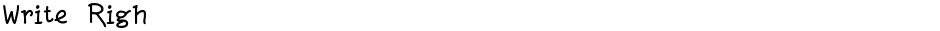 Write RighDemo