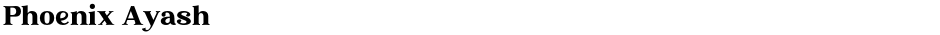 Phoenix AyashDemo