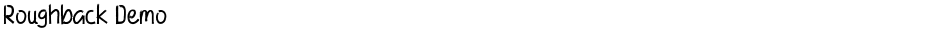 Roughback DemoDemo