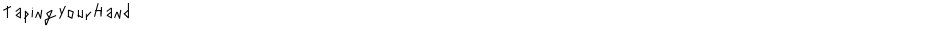 TapingYourHandDemo