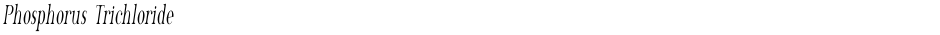 Phosphorus TrichlorideDemo