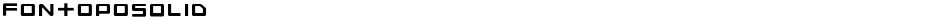 FontopoSOLIDDemo
