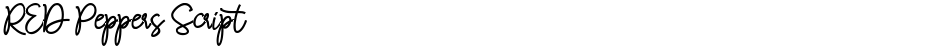 RED Peppers ScriptDemo