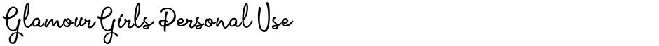 Glamour Girls Personal UseDemo